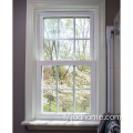 Fertikale glide dûbele single-sided glêzen sash